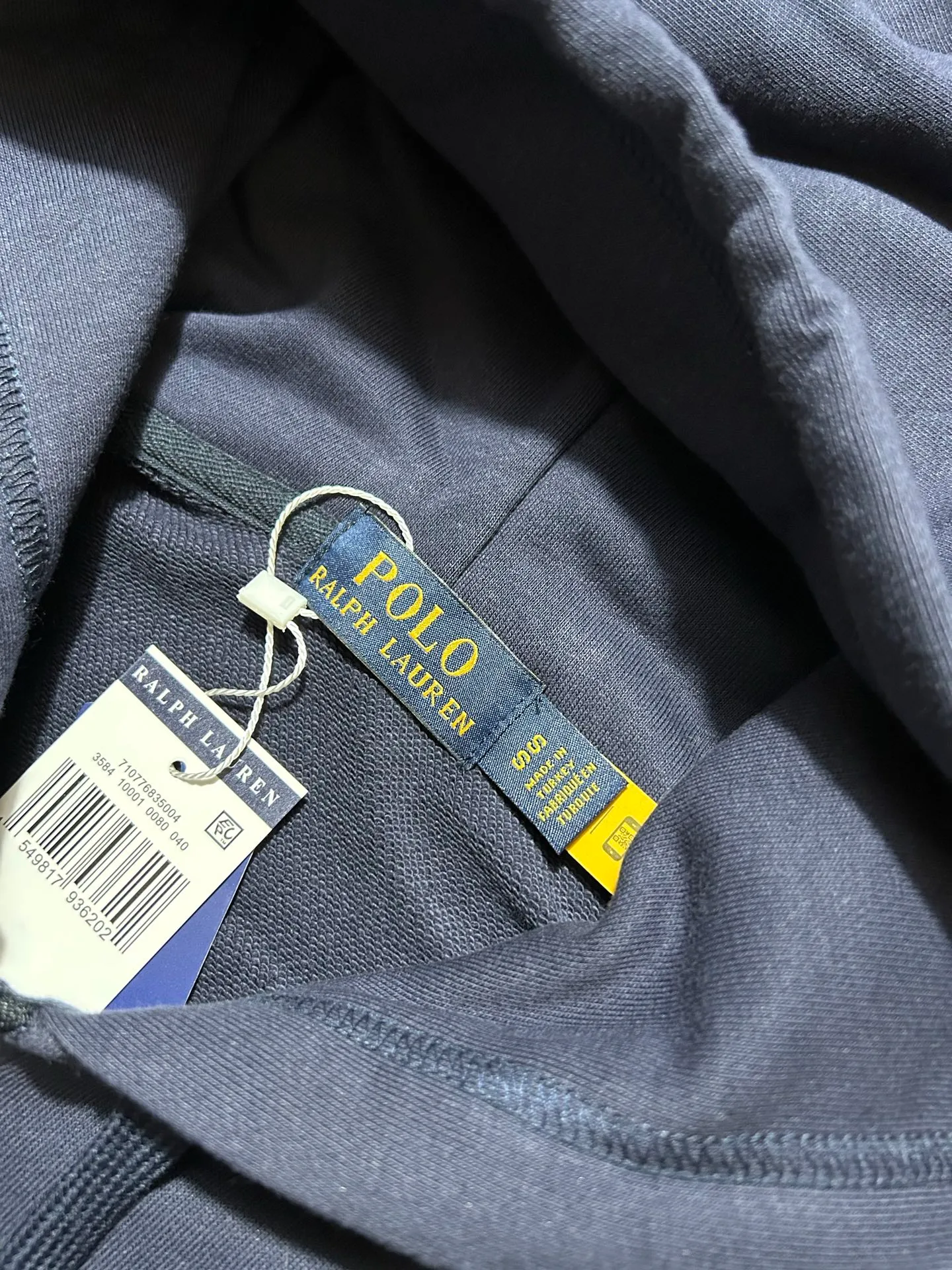 P250 Polo Ralph Lauren FW23 brand logo embroidered cardigan sweatshirt Size: S-XL